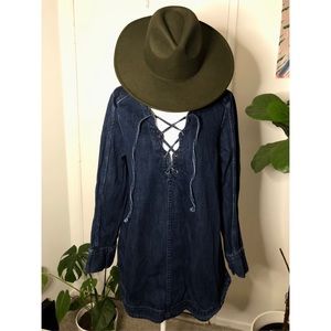 Free People Denim Dress